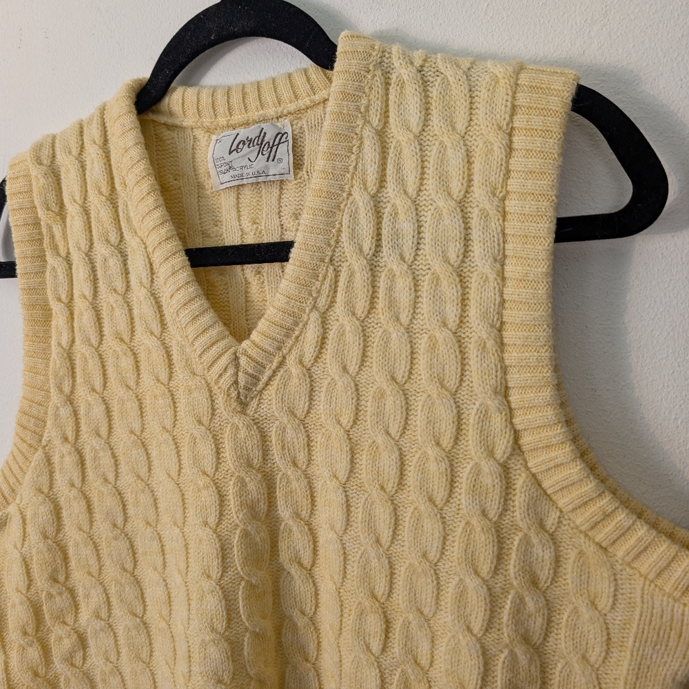 1980s Sweater Vest